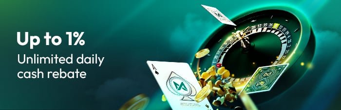 Maxim88 daily cash rebate promotion banner