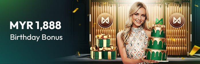 Maxim88 birthday bonus promotion banner